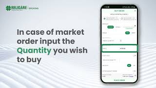 Place Order I Religare Dynami Mobile App [upl. by Vern]