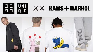 All the pieces that I bought from UNIQLO x KAWS x WARHOL collection 2024 [upl. by Adnolay]