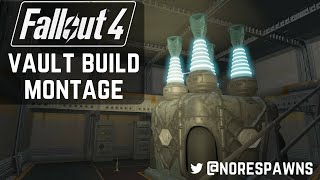 Fallout 4 VaultTec Workshop  Vault 88 Building Montage [upl. by Yecac]