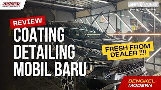 REVIEW COATING MOBIL MITSUBISHI XPANDER YANG BARU BANGET KELUAR DARI DEALER ❗️❗️❗️ strobanautocare [upl. by Ailehs]