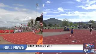 Medford Rotary Club holds relays track meet at North Medford High School [upl. by Hotze]