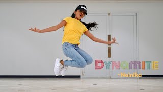 Dynamite  BTS  Dance by Nainika  Single take [upl. by Rodgiva]