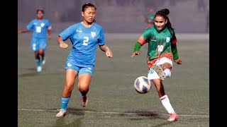 full penalty highlights bangladesh vs india saffi final U19 Women Championship 2024 [upl. by Stubstad]