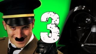 Epic Rap Battles of History  Behind the Scenes  Hitler vs Vader 3 [upl. by Darcey]