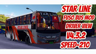 Finally Release Star Line Fuso Bus Mod amp New Fuso Bus Mod Download v432 🌺💙 [upl. by Euqinay420]