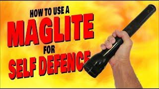 HOW TO PROPERLY USE A MAGLITE TACTICAL FLASHLIGHT FOR SELF DEFENSE [upl. by Lamberto673]