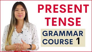 PRESENT TENSE  Simple Continuous Perfect  Learn English Grammar Course [upl. by Adnil]