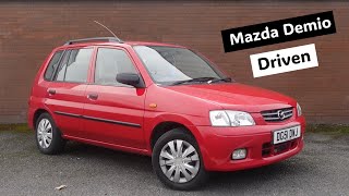 2001 Mazda Demio Road Test amp Review  Mattys Cars [upl. by Adnoval]