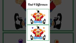 Spot 4 differences fungame [upl. by Annaynek482]