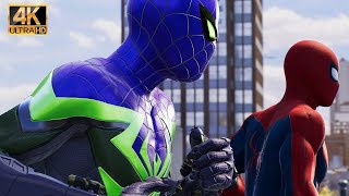 No Way Home Final Swing Suit amp The Prowler Vs Sandman NG  Marvel’s SpiderMan 2 PS5 4K60FPS [upl. by Kashden221]