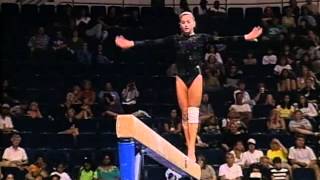 Dominique Moceanu  Balance Beam  1998 US Gymnastics Championships  Women  Day 1 [upl. by Riki]