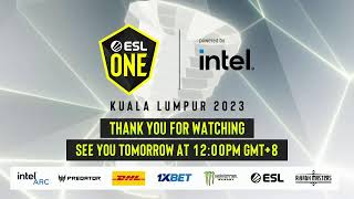 ESL One Kuala Lumpur 2023  Stream A Day 1 [upl. by Champagne]