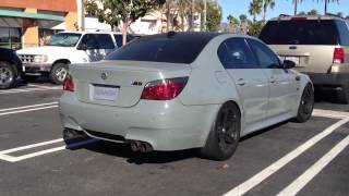 BMW E60 M5 with Dinan Exhaust [upl. by Linden]