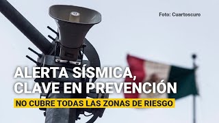 El sistema de alerta sísmica clave en prevención no cubre todas las zonas de riesgo [upl. by Lytsirk387]