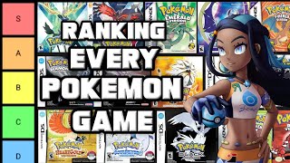 Ranking EVERY Pokémon Game From Best to Worst [upl. by Koo]