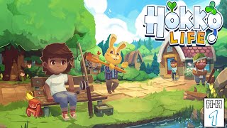 Ep 1 HOKKO LIFE Gameplay Español  Jueguito chill estilo Animal Crossing muy completo [upl. by Yasmin941]