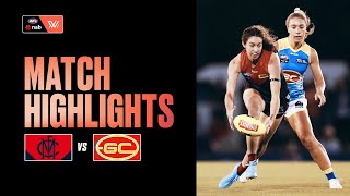 Melbourne v Gold Coast Match Highlights  Round 5  2022 NAB AFL Womens Competition [upl. by Arba]