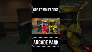 This Is The Great Wolf’s Lodge Biggest Attraction NORTHERN LIGHTS ARCADE PARK [upl. by Anelrahs]