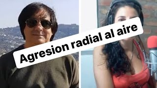 quotLocutora agredida al airequot La locutora Claudia Vazquez denunció al director por agresiones [upl. by Cohligan]