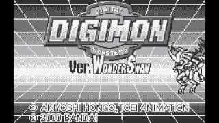 Digimon Digital Monsters vpet simulator WonderSwan [upl. by Nirol]