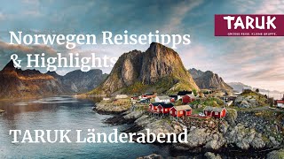 Norwegen Reisetipps amp Highlights  Norwegen Länderabend [upl. by Story]