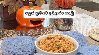 අලුත් විදියට ඉඳිආප්ප හදමු   A new way to make String hoppers [upl. by Royd]