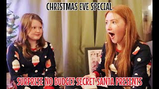 OPENING SURPRISE NO BUDGET SECRET SANTA PRESENTS  CHRISTMAS EVE SPECIAL [upl. by Jonny]