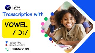 Learn to transcribe with the long Vowel sound ɔː First term Year 4 [upl. by Llewsor339]