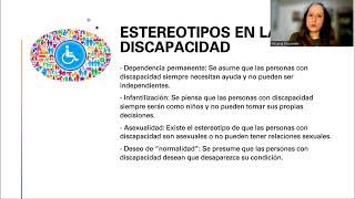 Estereotipos en discapacidad Micaela Riccomini [upl. by Trixi]