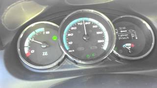 0100 kmh Renault Fluence ZE acceleration [upl. by Worsham]