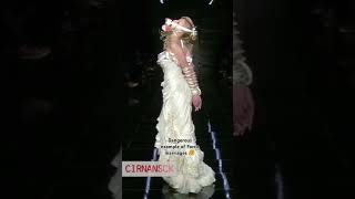 fashion runway model catwalk reactionvideo adrianalima victoriasecret viral shortsfeed [upl. by Fem]