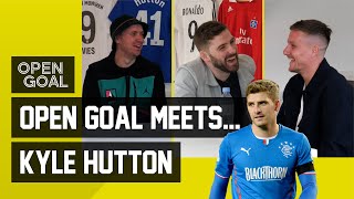 KYLE HUTTON  Open Goal Meets Former Rangers Midfielder To Discuss Career at Ibrox [upl. by Boggs940]