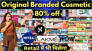 Original branded cosmetics wholesale market in delhi sadar bazar cosmetic market Parlour cosmetics [upl. by Groh603]