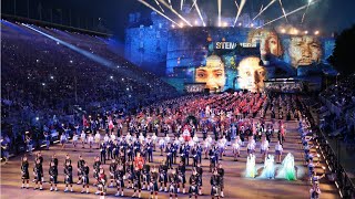 The Royal Edinburgh Military Tattoo 2022  Scotland The Brave  The Black Bear [upl. by Yrelbmik]