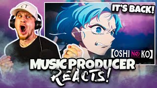 Music Producer REACTS to OSHI NO KO 💫 OP 2 SEASON 2  GEMN FATALE [upl. by Lezley]