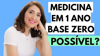 PASSAR EM MEDICINA EM 1 ANO SEM BASE  É Possível [upl. by Griffith]