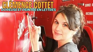 CLÉMENCE COTTET DOREUSE ET PEINTRE EN LETTRES  HAUTE SAVOIE [upl. by Calbert]