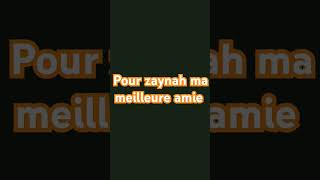 Pour zaynah bff [upl. by Langille929]