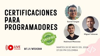 Certificaciones para programadores [upl. by Ransom289]