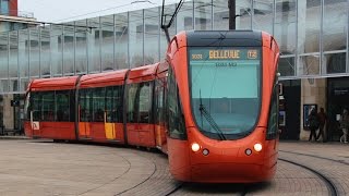 Trams in France  Le tramway du Mans [upl. by Guendolen]