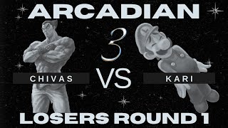 Arcadian 3 Losers Round 1 JE  Chivas VS JE  Kari [upl. by Adikram]