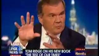 progressnotcongress Tom Ridge sets Hannity straight on the smearing of Max Cleland [upl. by Marianna105]