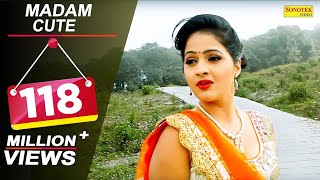 Madam Cute  Uttar Kumar Dhakad Chhora Kavita Joshi  Tarun Ruchika Jangid  Haryanvi Video Songs [upl. by Akihsal]