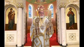 Entrance of the Theotokos with Bishop Themi [upl. by Flagler]