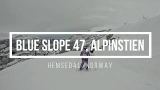 Hemsedal Blue Slope 47 Alpinstien [upl. by Atkinson387]