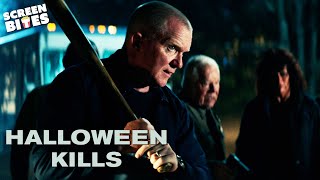 The Crowd vs Michael Myers End Scene  Halloween Kills 2021  PD TV [upl. by Eanore]