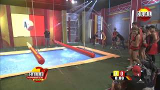 Calle 7 Panamá  Entrevista y reto Leon vs Andres 22 [upl. by Leahcir]