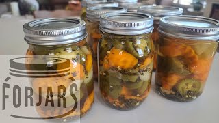 Canning Mexican Pickled Vegies With Lindas Pantry [upl. by Htebazie]