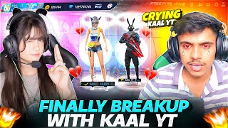 FINALLY BREAKUP WITH Kaal Yt😂💔They cried😡  MR KAAL [upl. by Lorette716]