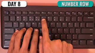 English Typing Course DAY 8  Free Typing Lessons  Touch Typing Course  Tech Avi [upl. by Miller]